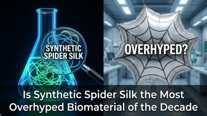 Is Synthetic Spider Silk the Most Overhyped Biomaterial of the Decade
