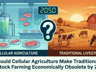 Could Cellular Agriculture Make Traditional Livestock Farming Economically Obsolete by 2050