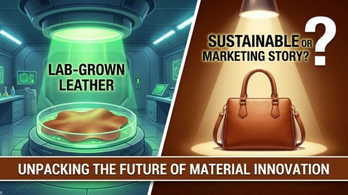 Is Lab-Grown Leather Truly Sustainable, or Just a Sophisticated Marketing Story